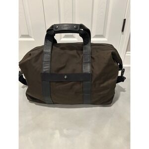 TUMI Nylon Leather Trimmed Duffle‎ Bag Travel Gym Carry On